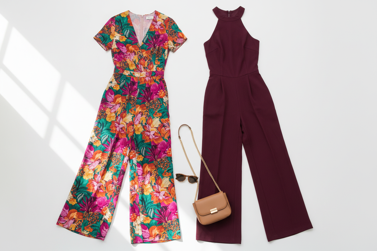 Printed vs Solid Colour Jumpsuits - What Sells Faster in UK?