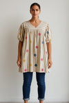 Pattern Smock Tunic Lagenlook