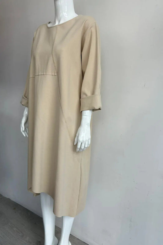 Scuba Asymmetric Dress