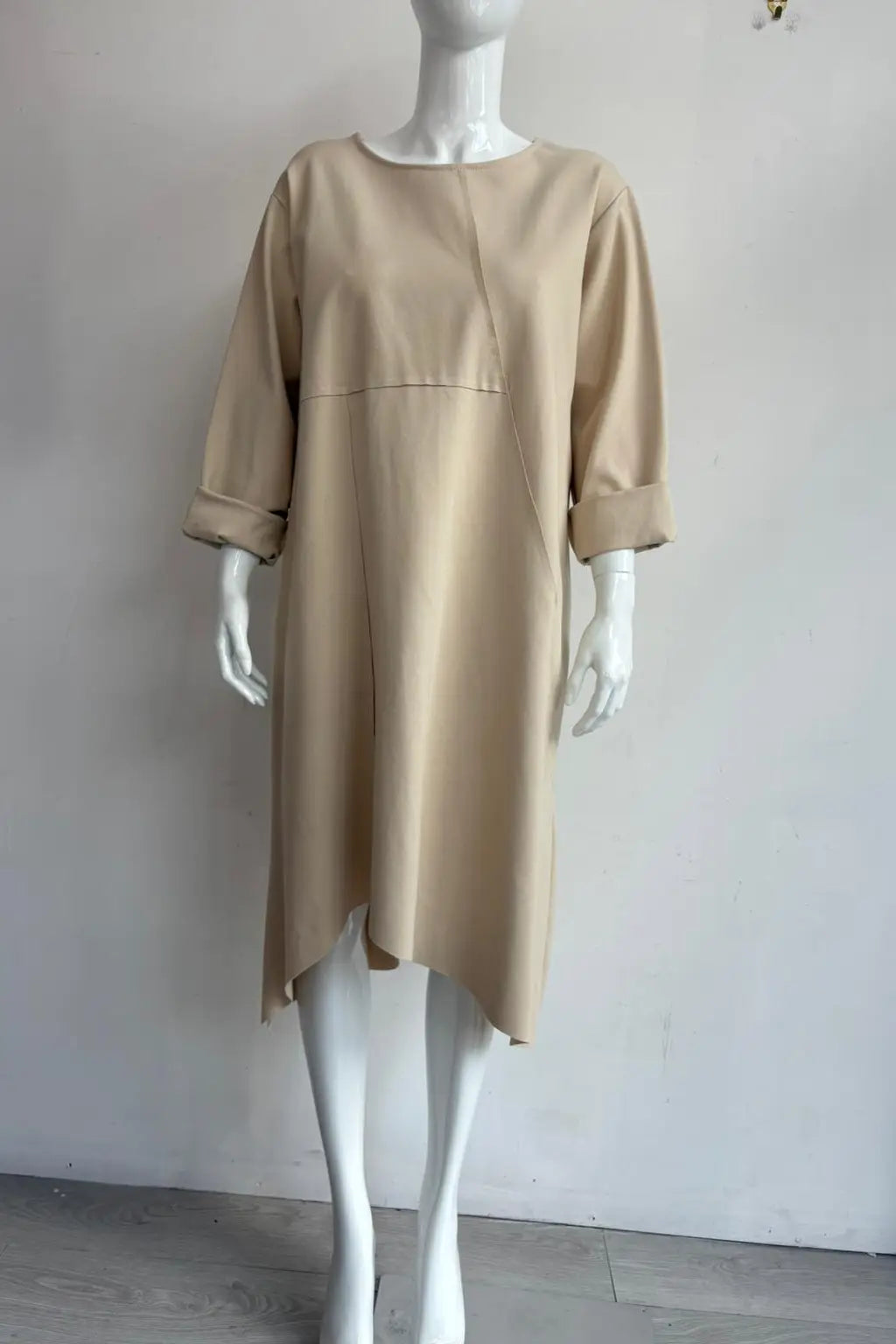Scuba Asymmetric Dress