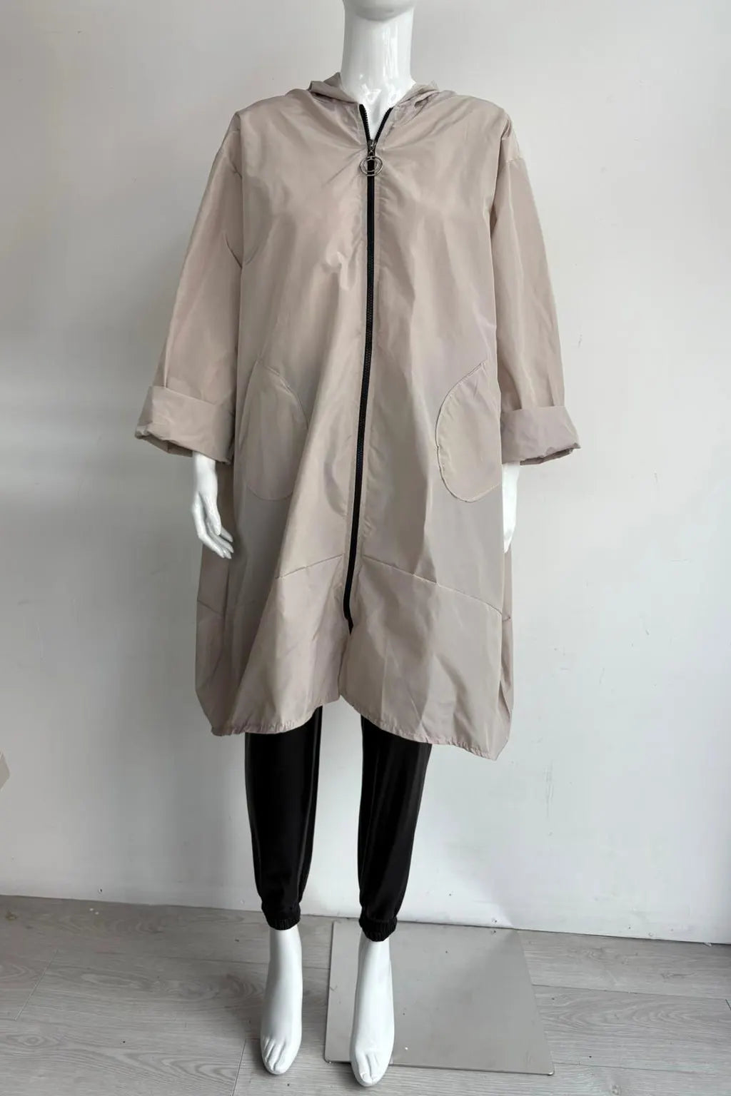 Made in Italy Hooded Rain Mac