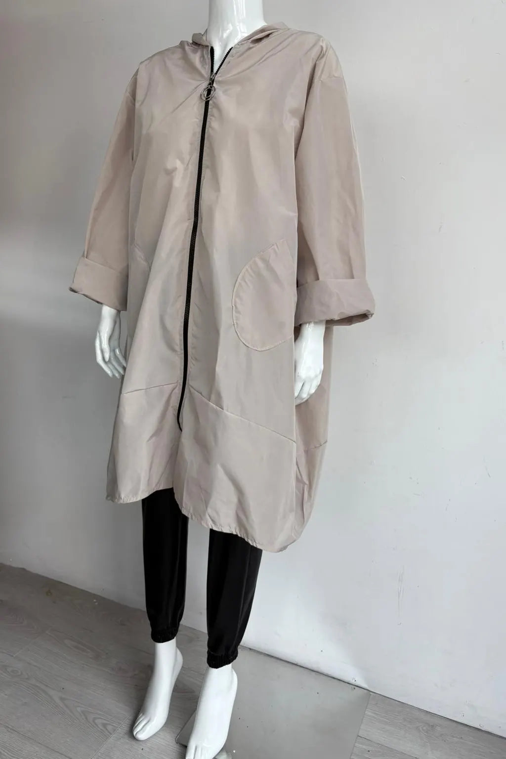 Made in Italy Hooded Rain Mac