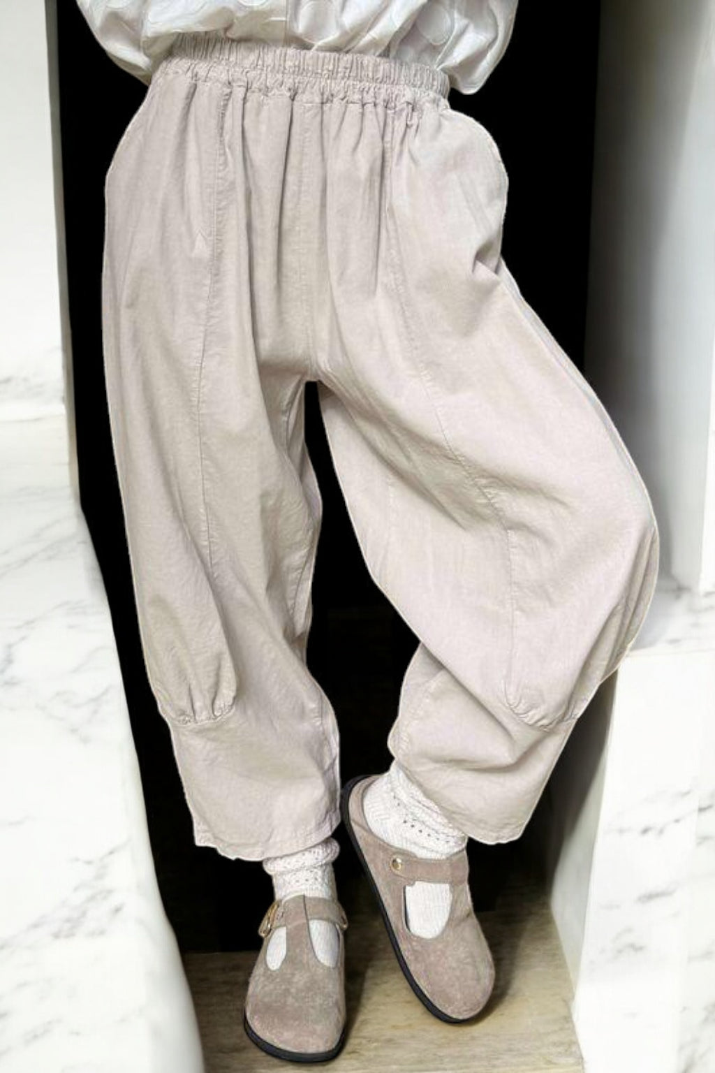 Women's Boho Balloon Corduroy Pants