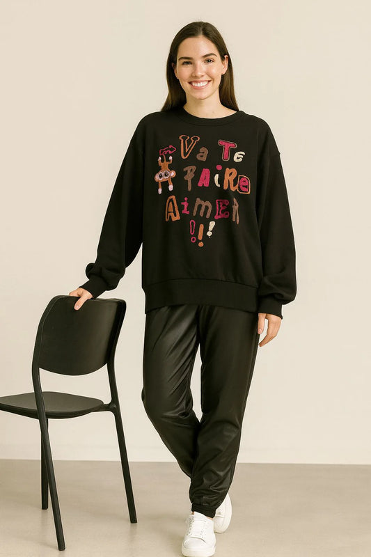 Women's Scuba Slogan Sweatshirt