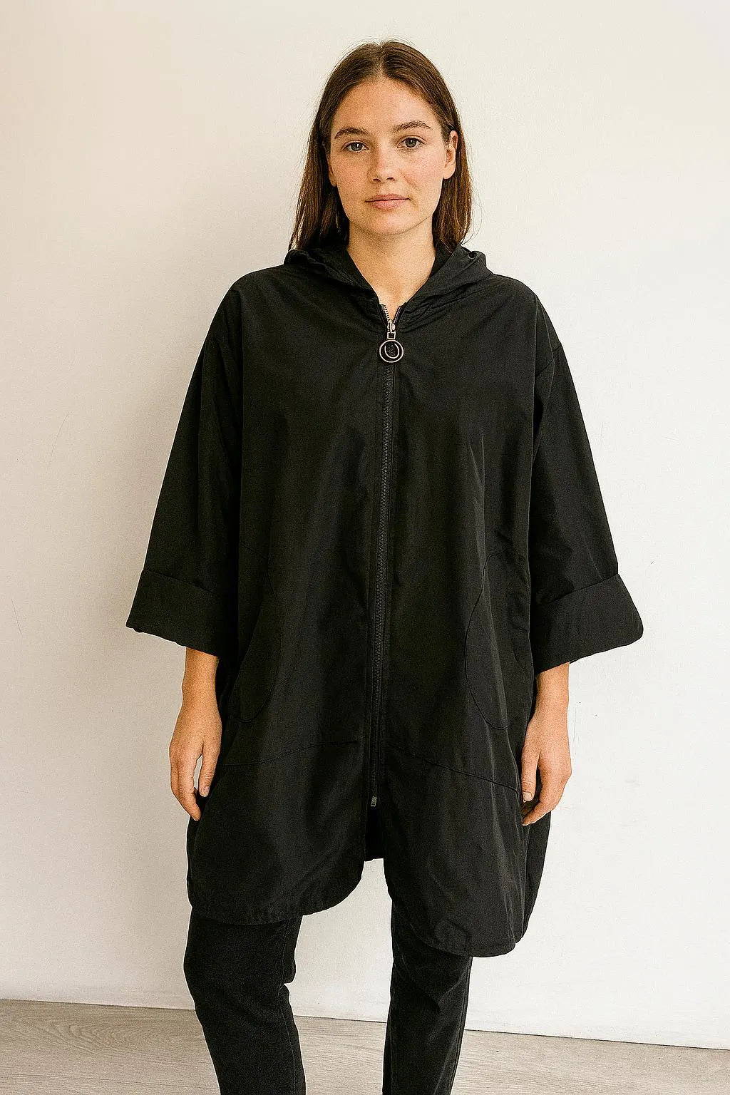 Made in Italy Hooded Rain Mac