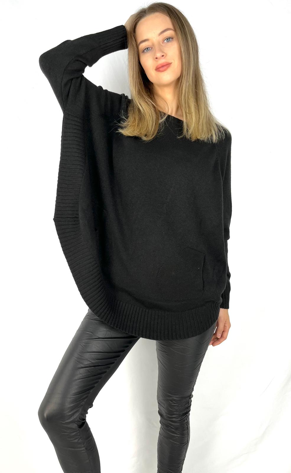 Made in Italy Soft Circle Bottom Knit