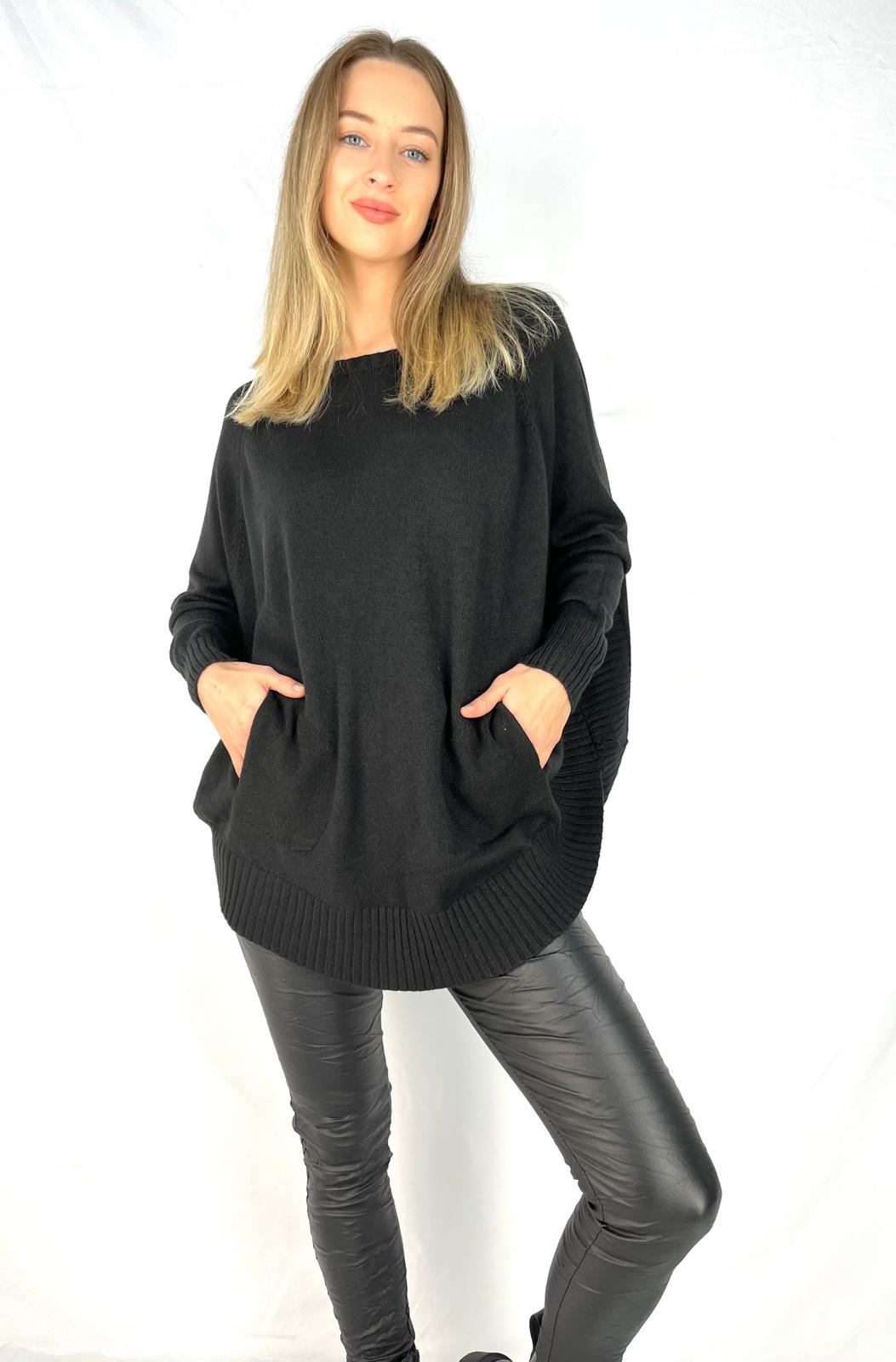 Made in Italy Soft Circle Bottom Knit