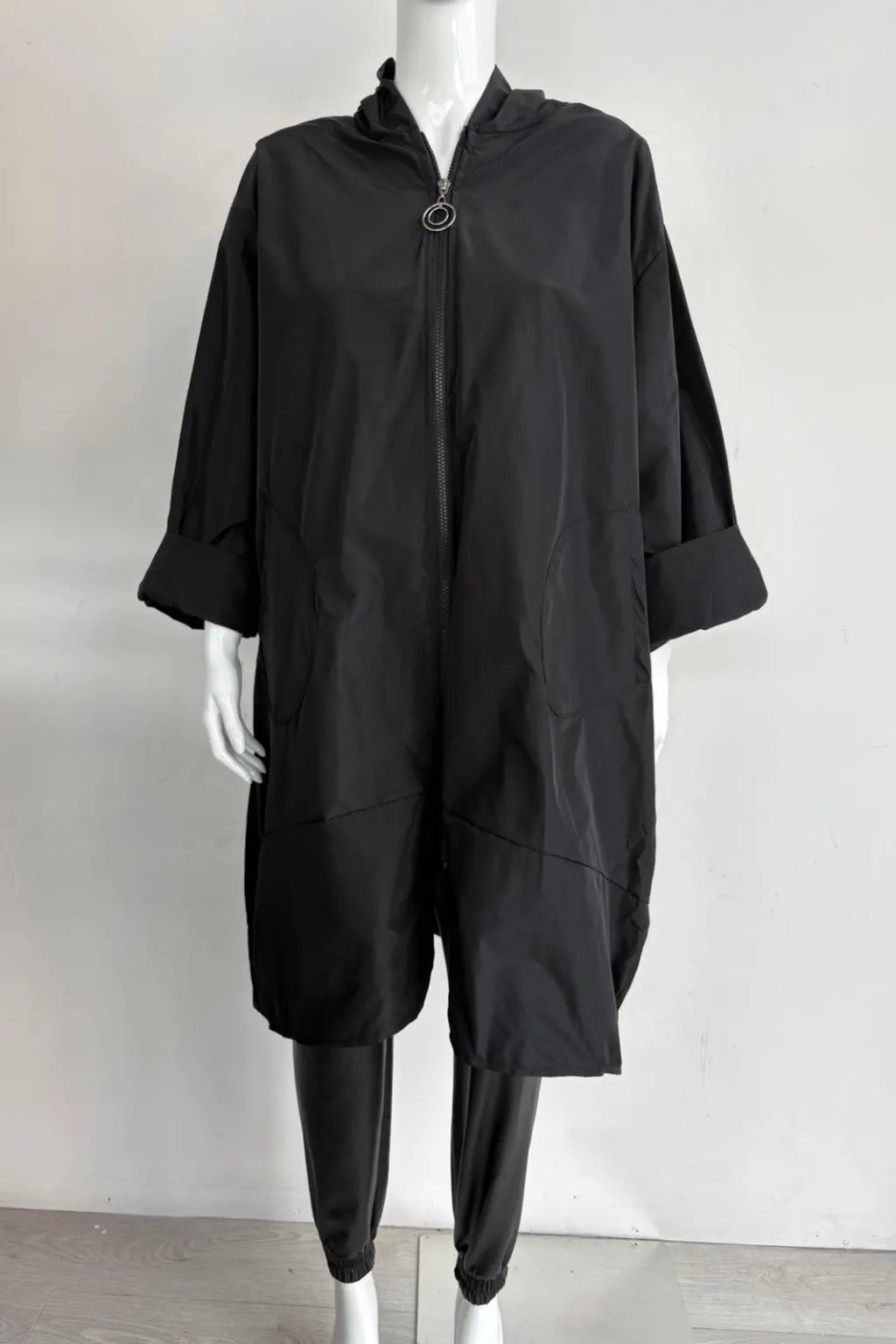 Made in Italy Hooded Rain Mac