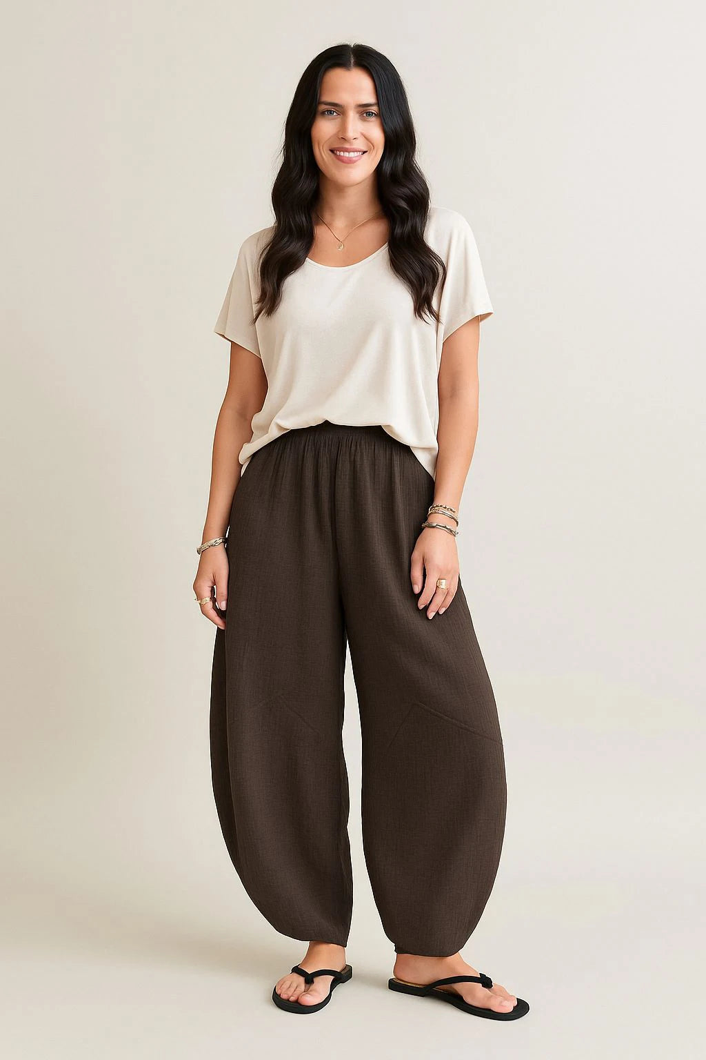 Cotton Cocoon Pant Lagenlook