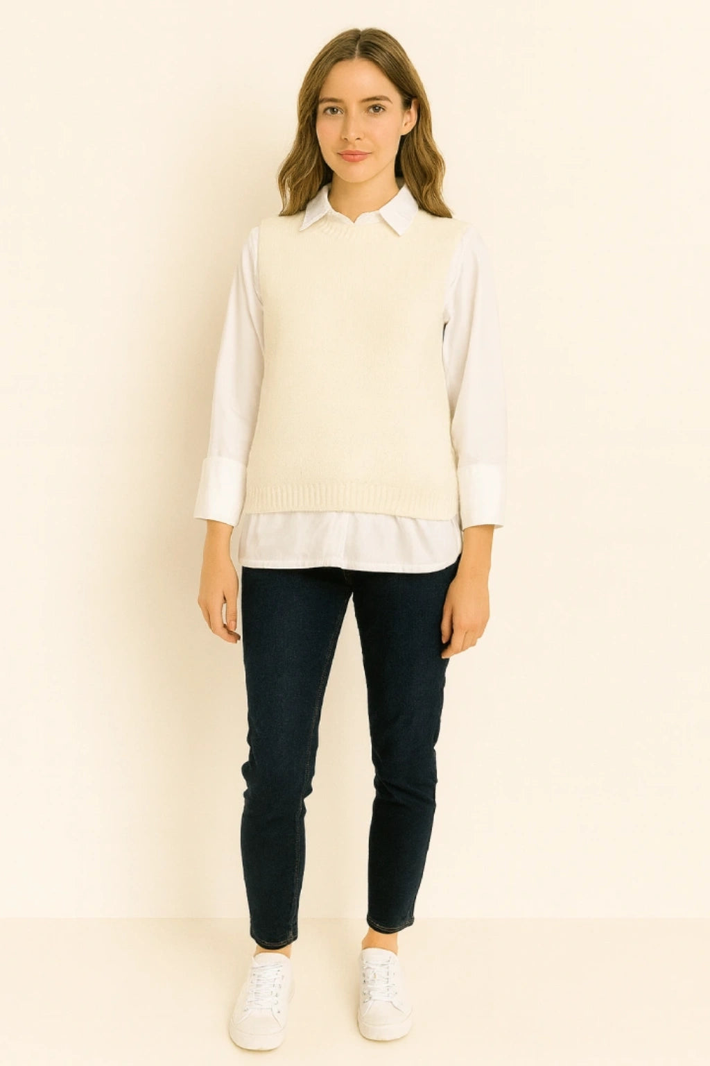 Italian Wool Knitted Tank Top