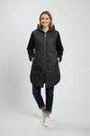 Women's Quilted Puffer Jacket with Zip Closure