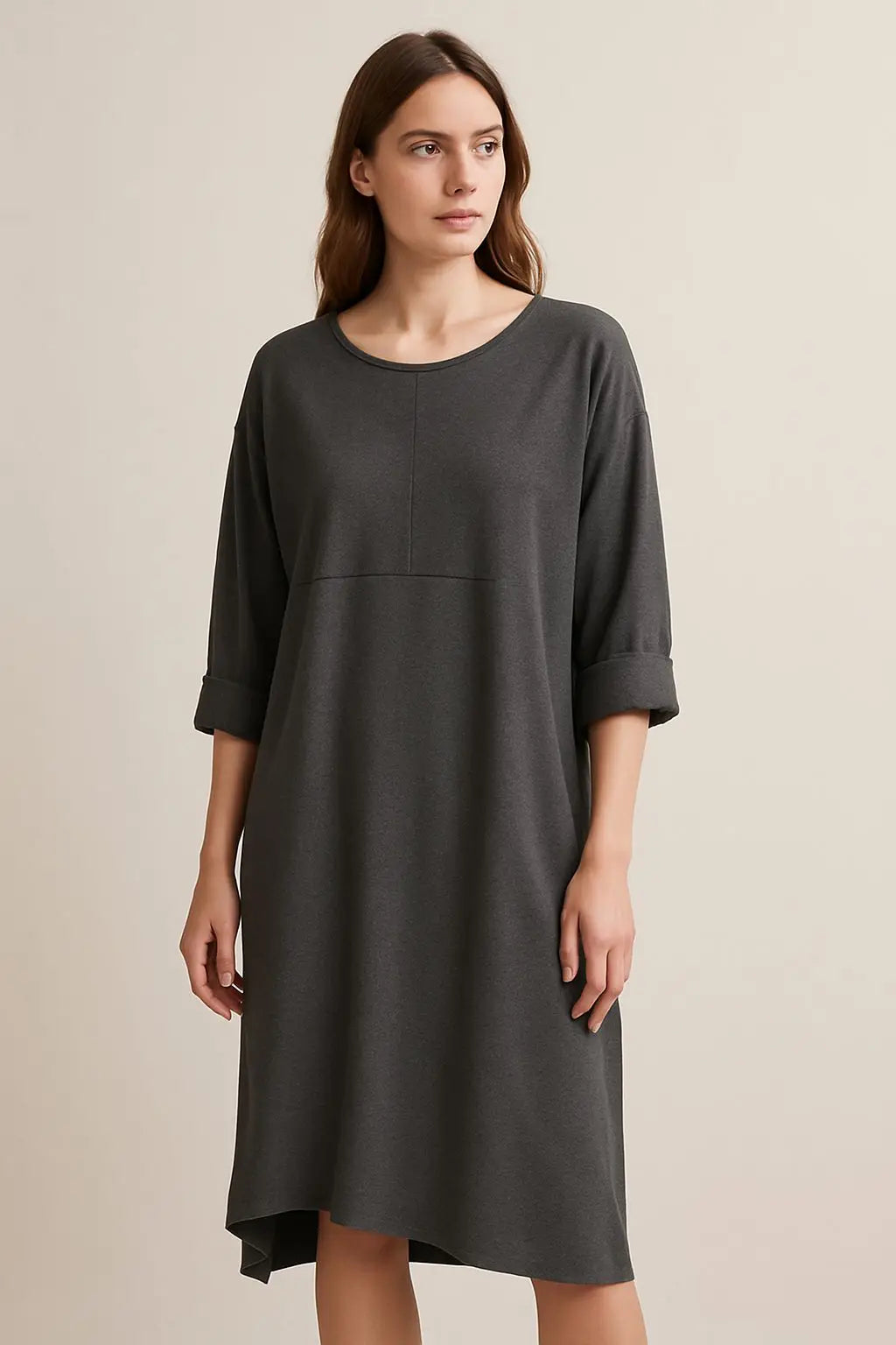 Scuba Asymmetric Dress