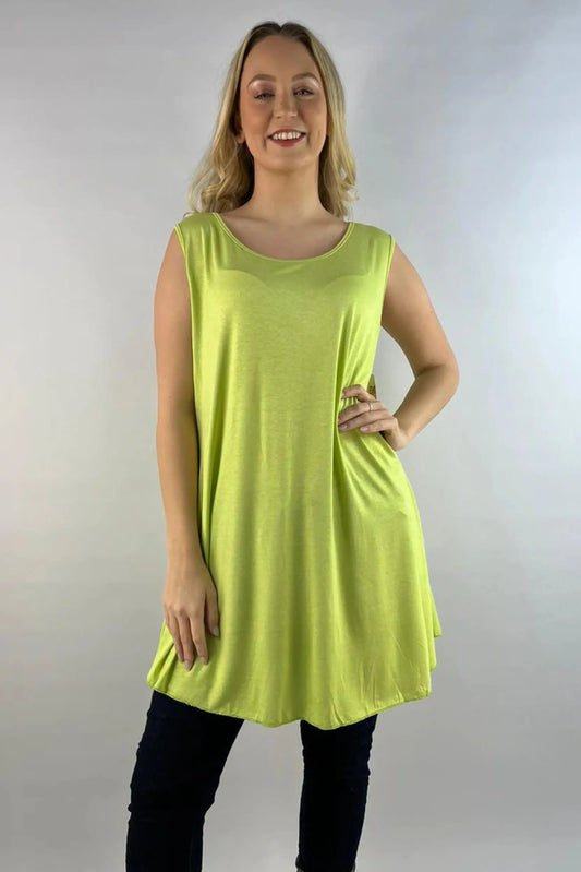 Made in Italy Swing Vest Layering Lagenlook