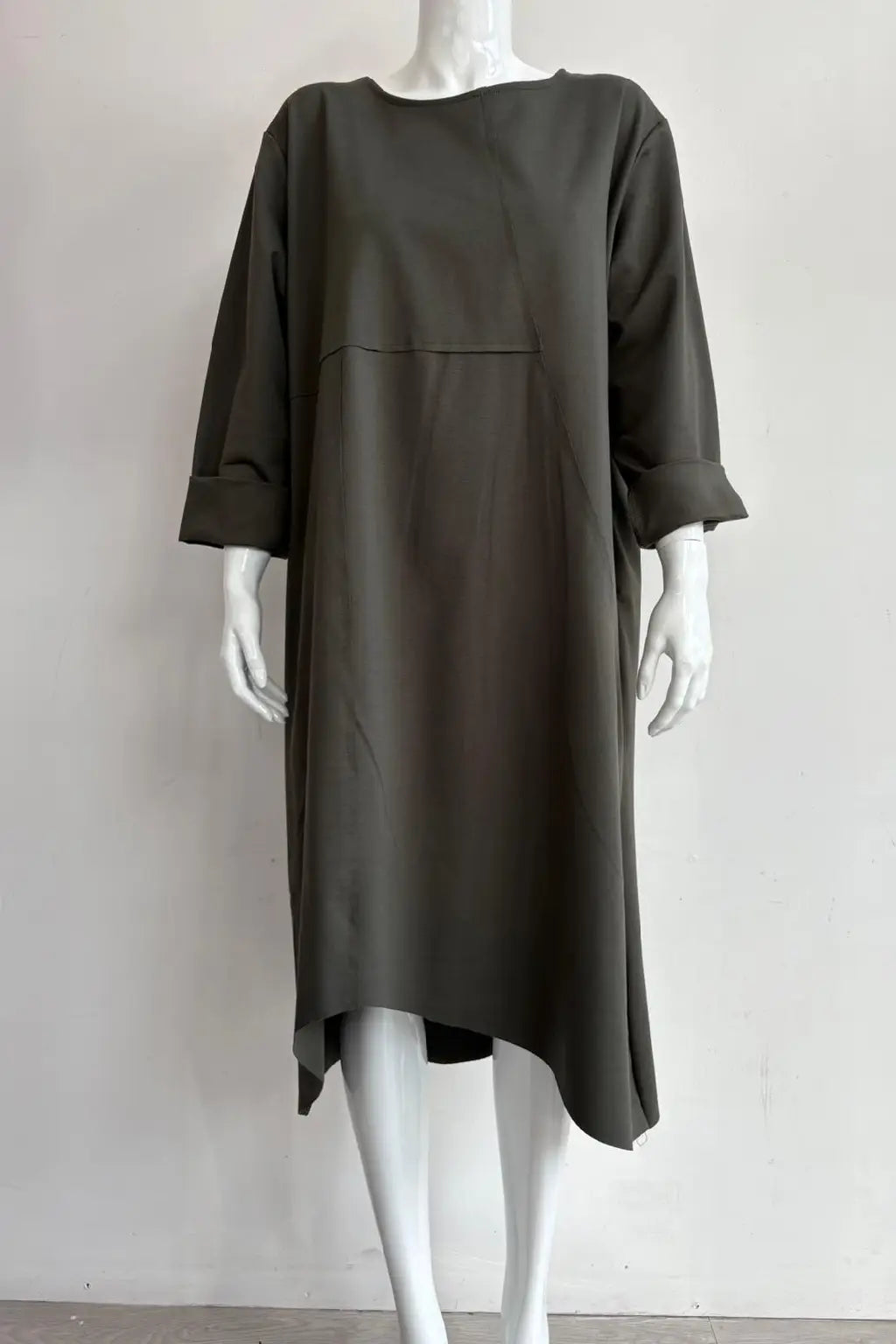 Scuba Asymmetric Dress