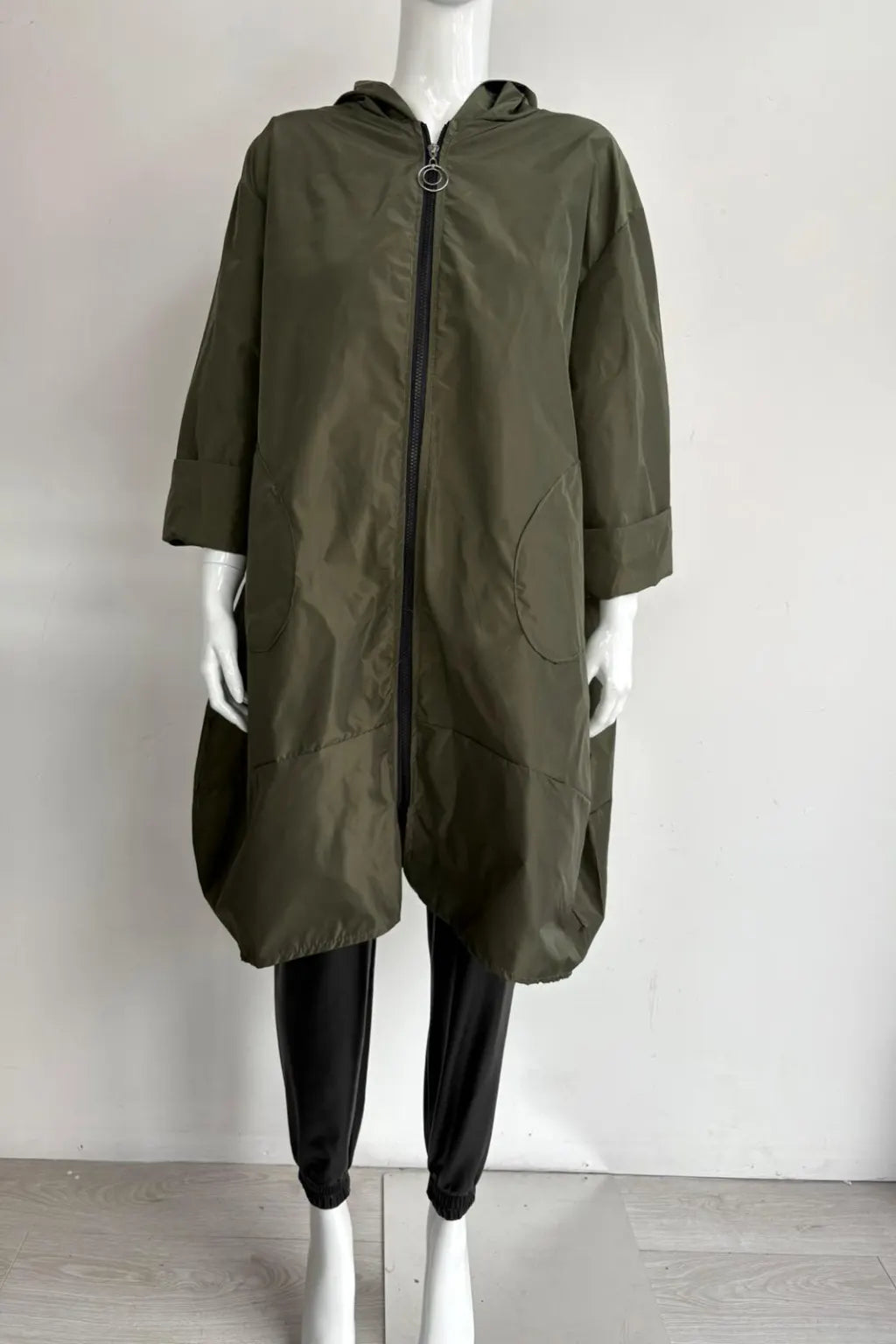 Made in Italy Hooded Rain Mac