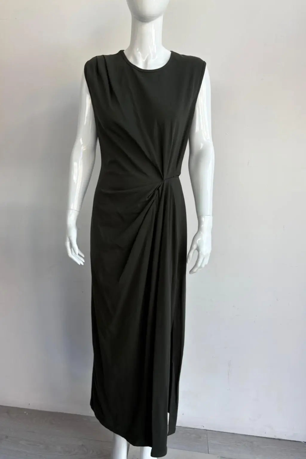 Women's Jersey Ruched Tab Dress