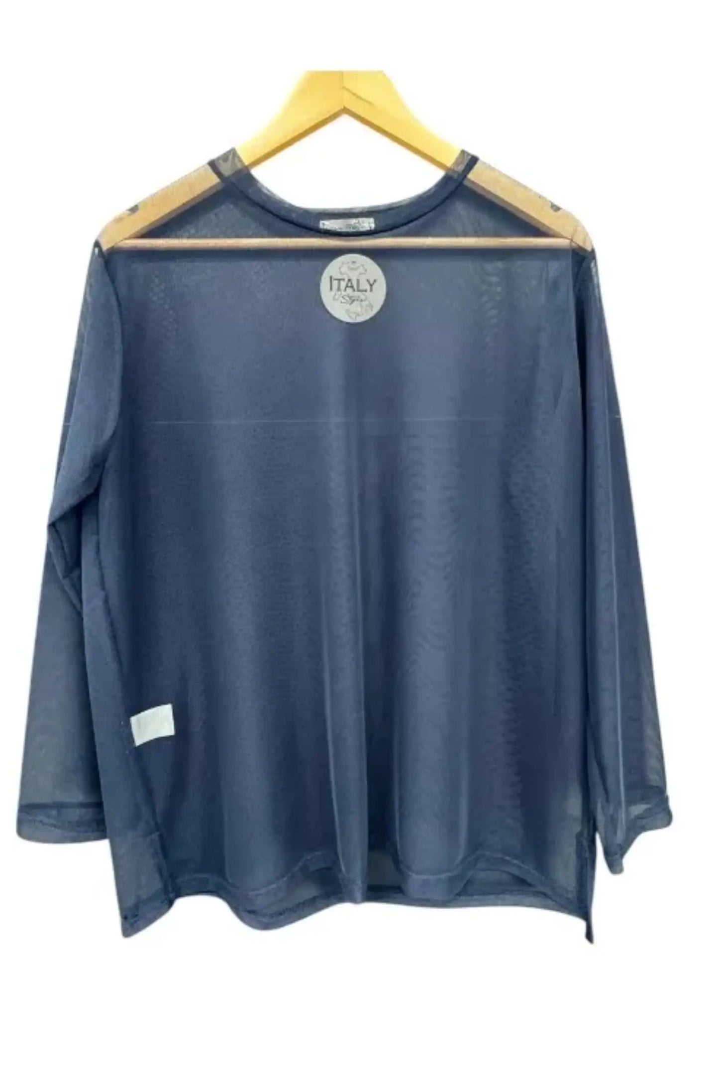 Made in Italy Fine Mesh Top