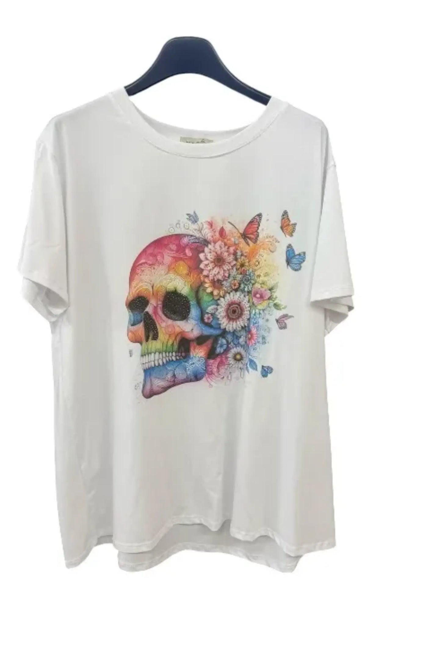 Made in Italy Printed Stretchy T-Shirt
