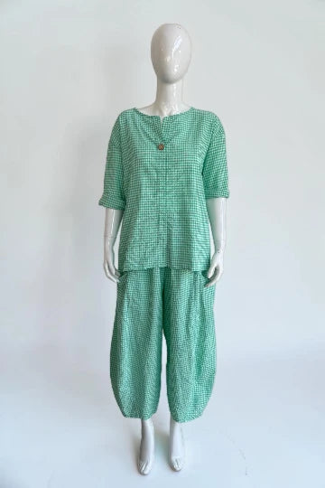 Made in Italy Pintuck Top