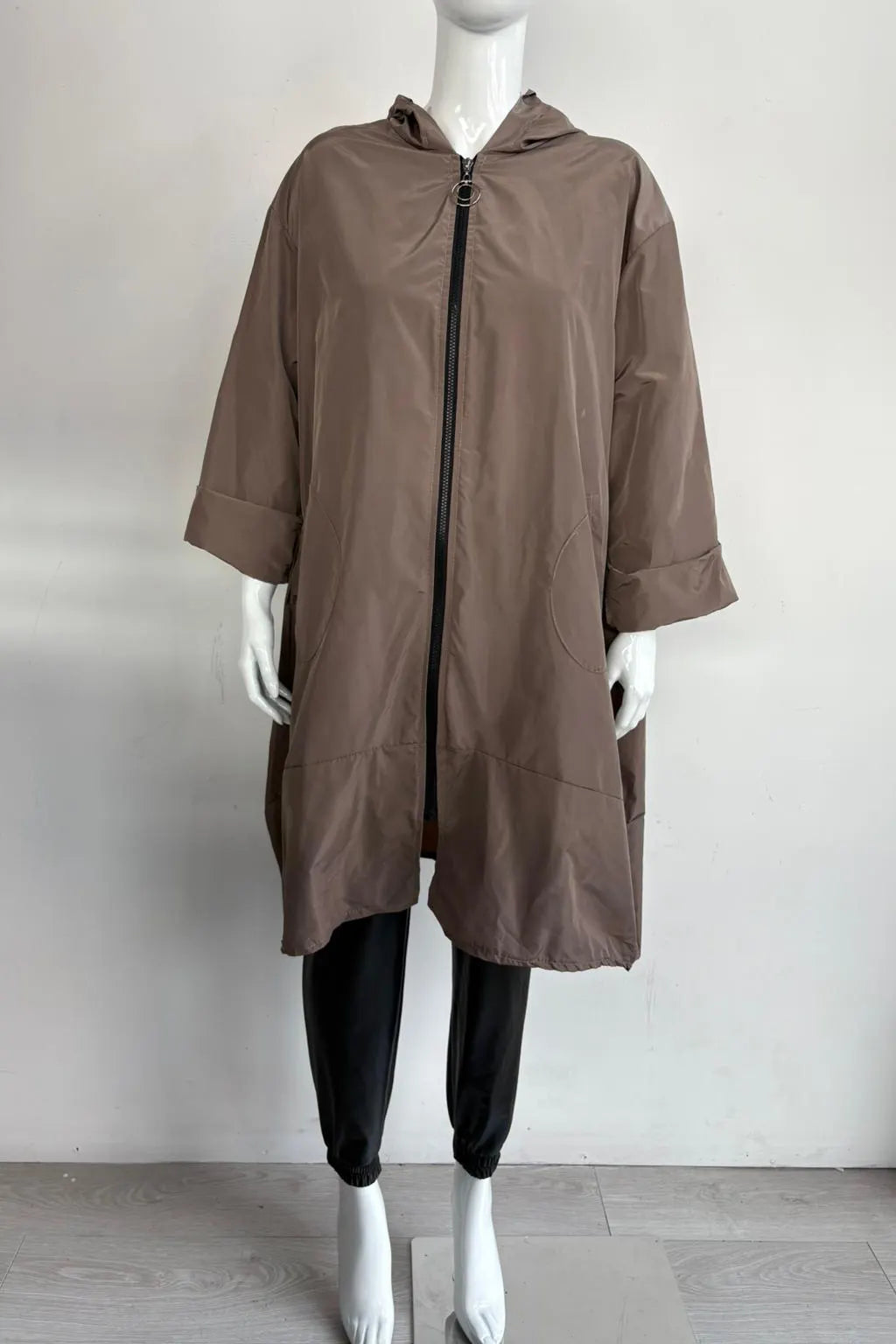 Made in Italy Hooded Rain Mac