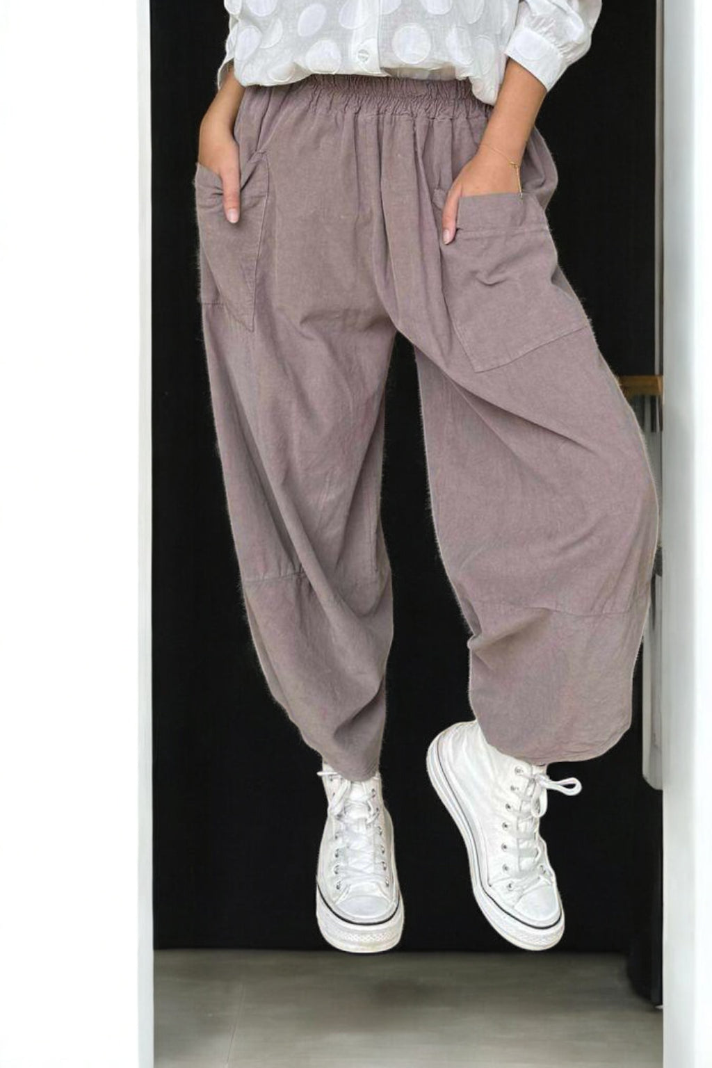 Made in Italy Corduroy Shelby Pant