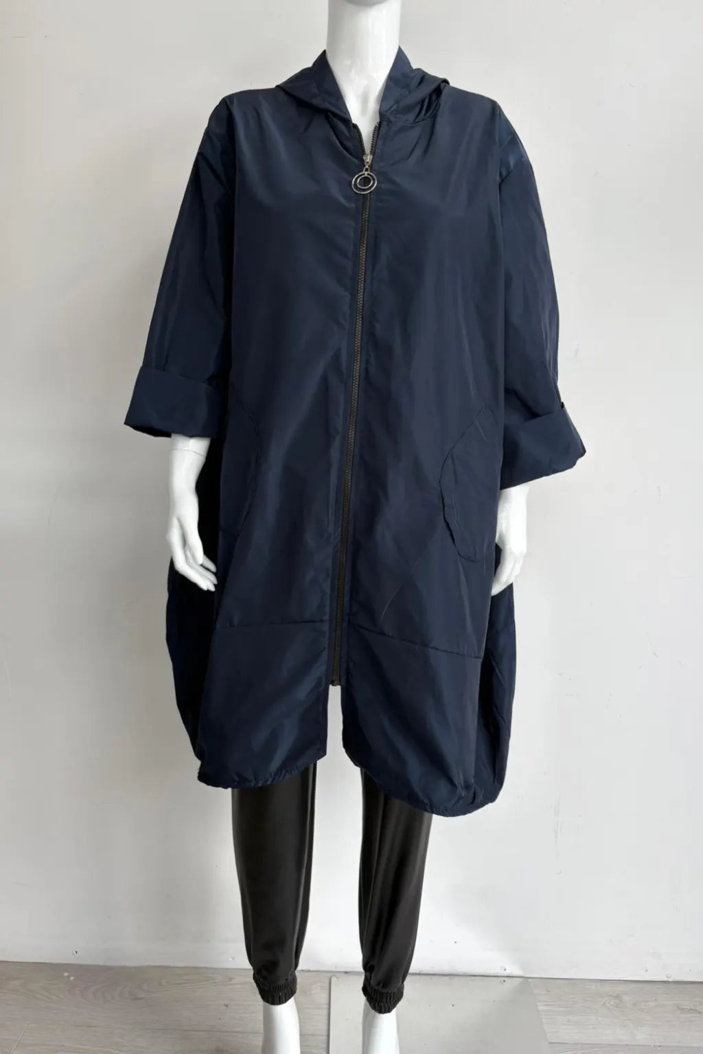 Made in Italy Hooded Rain Mac