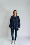 Made in Italy Pintuck Top