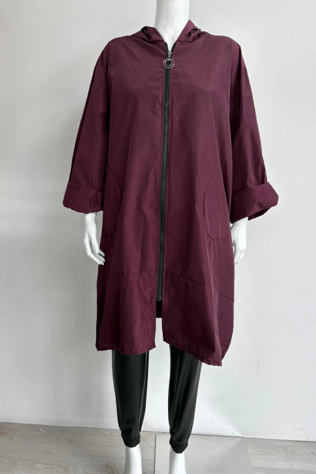 Made in Italy Hooded Rain Mac