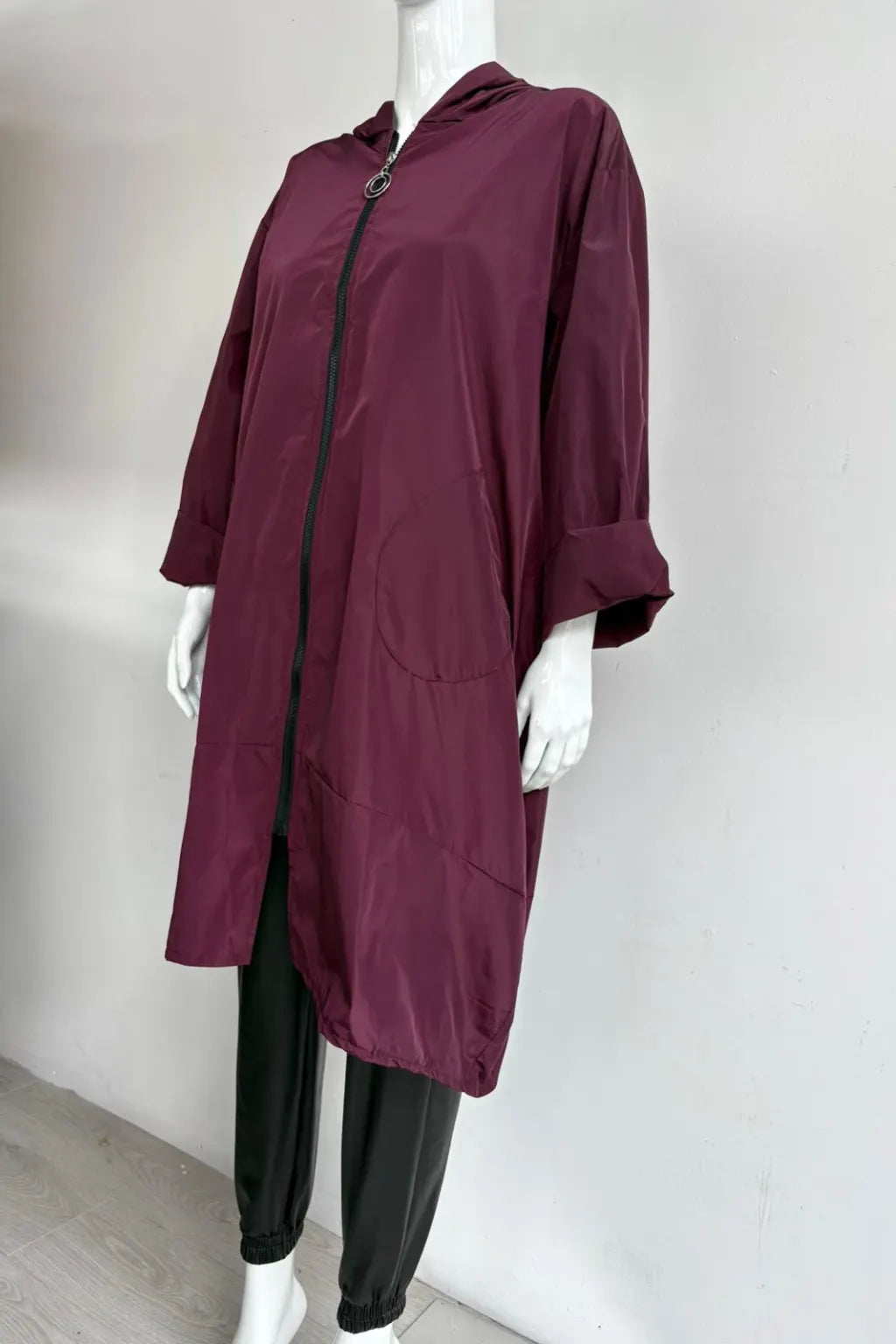 Made in Italy Hooded Rain Mac