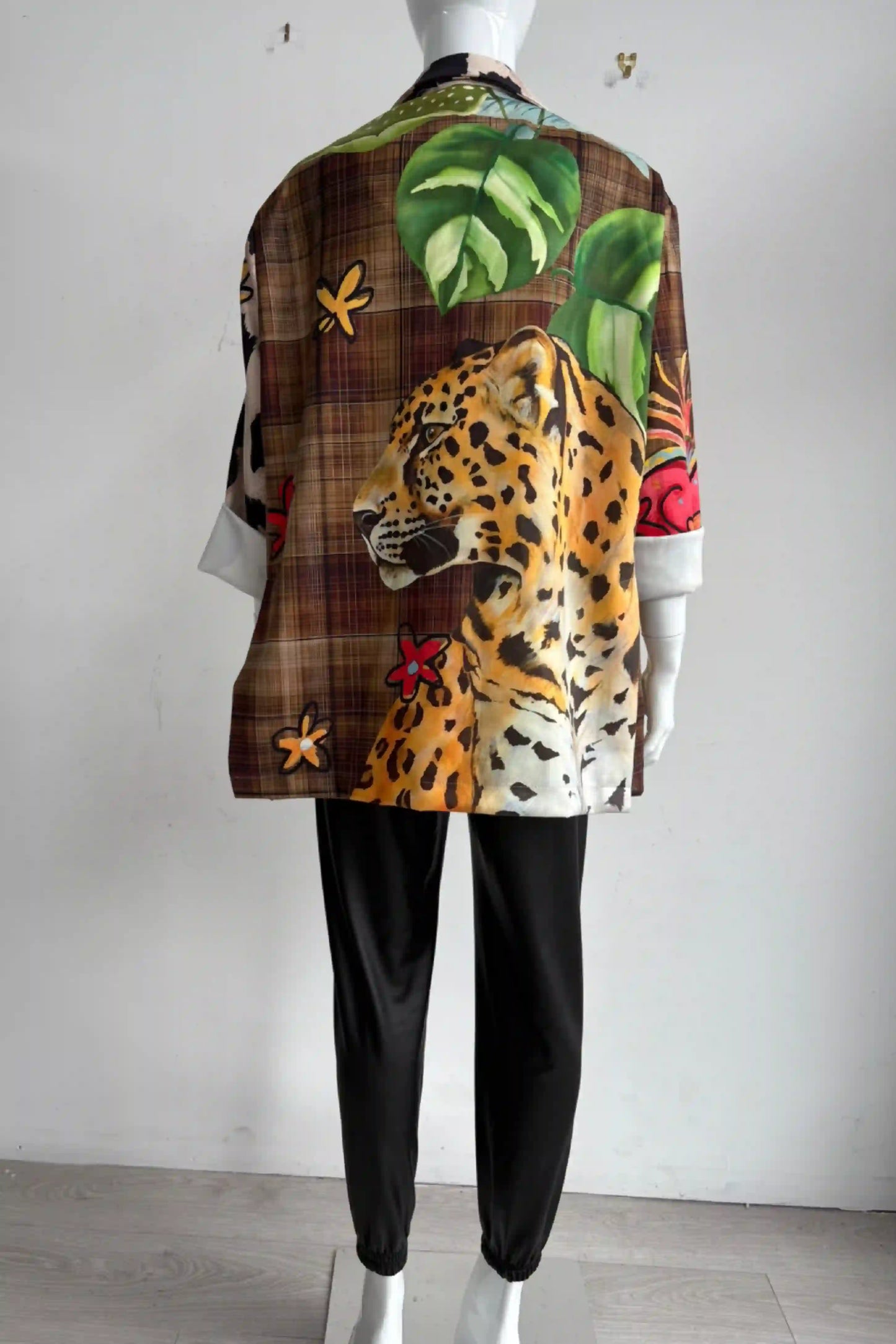 Zetaotto Quirky print Blazer
