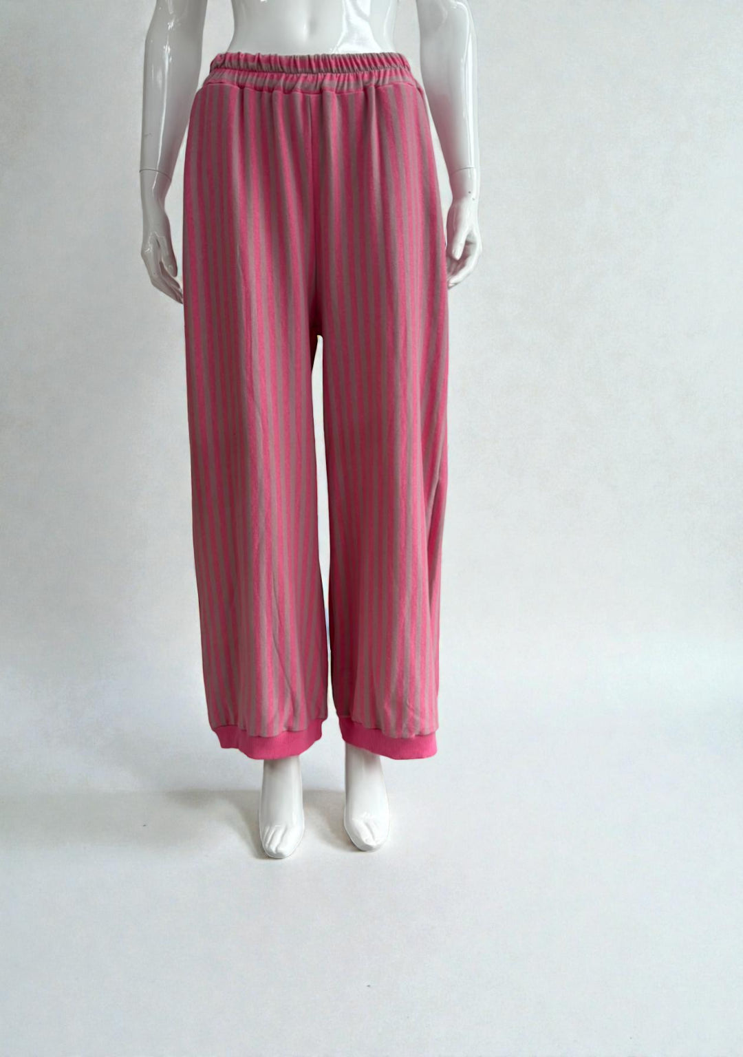 Made in Italy Stripe Balloon Pant