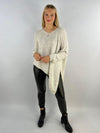 Made in Italy Wool Slant Knit Lagenlook