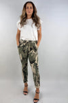 Made in Italy Camouflage Stretchy Magic Pant