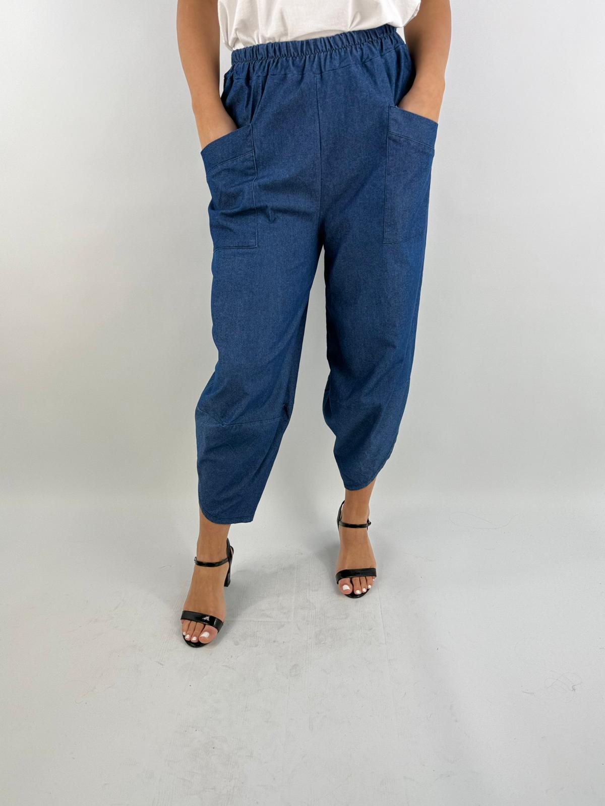 Made in Italy Two Pocket Shelby Jean Lagenlook