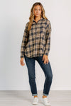 Made in Italy Distressed Check Shirt