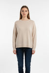 Made in Italy Soft Knit Split Hem Jumper