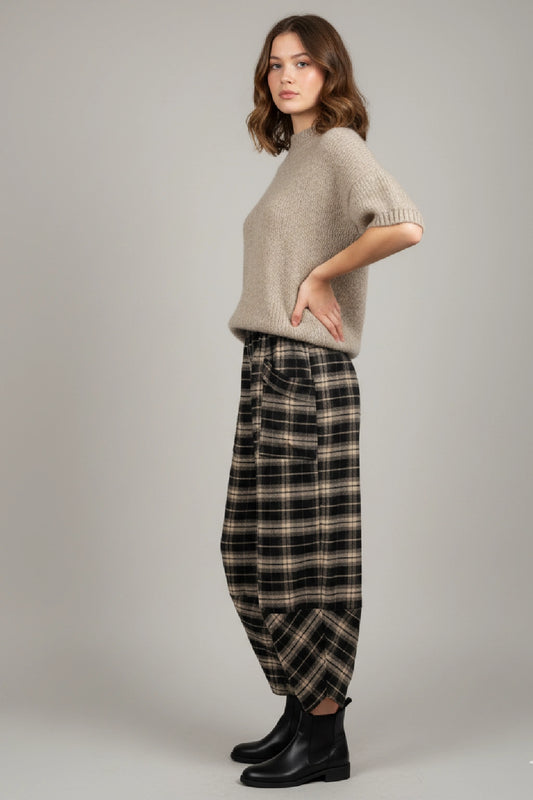 Brushed cotton Shelby Plaid Pant