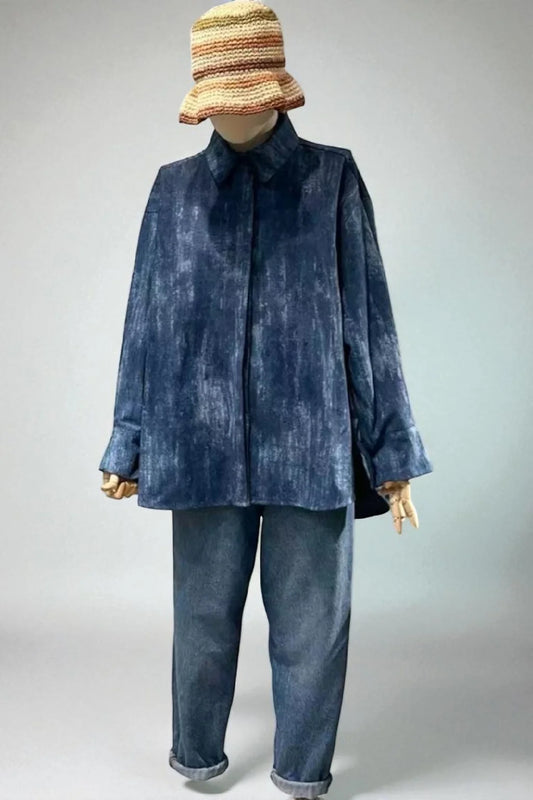 Zetaotto Washed Denim Shirt