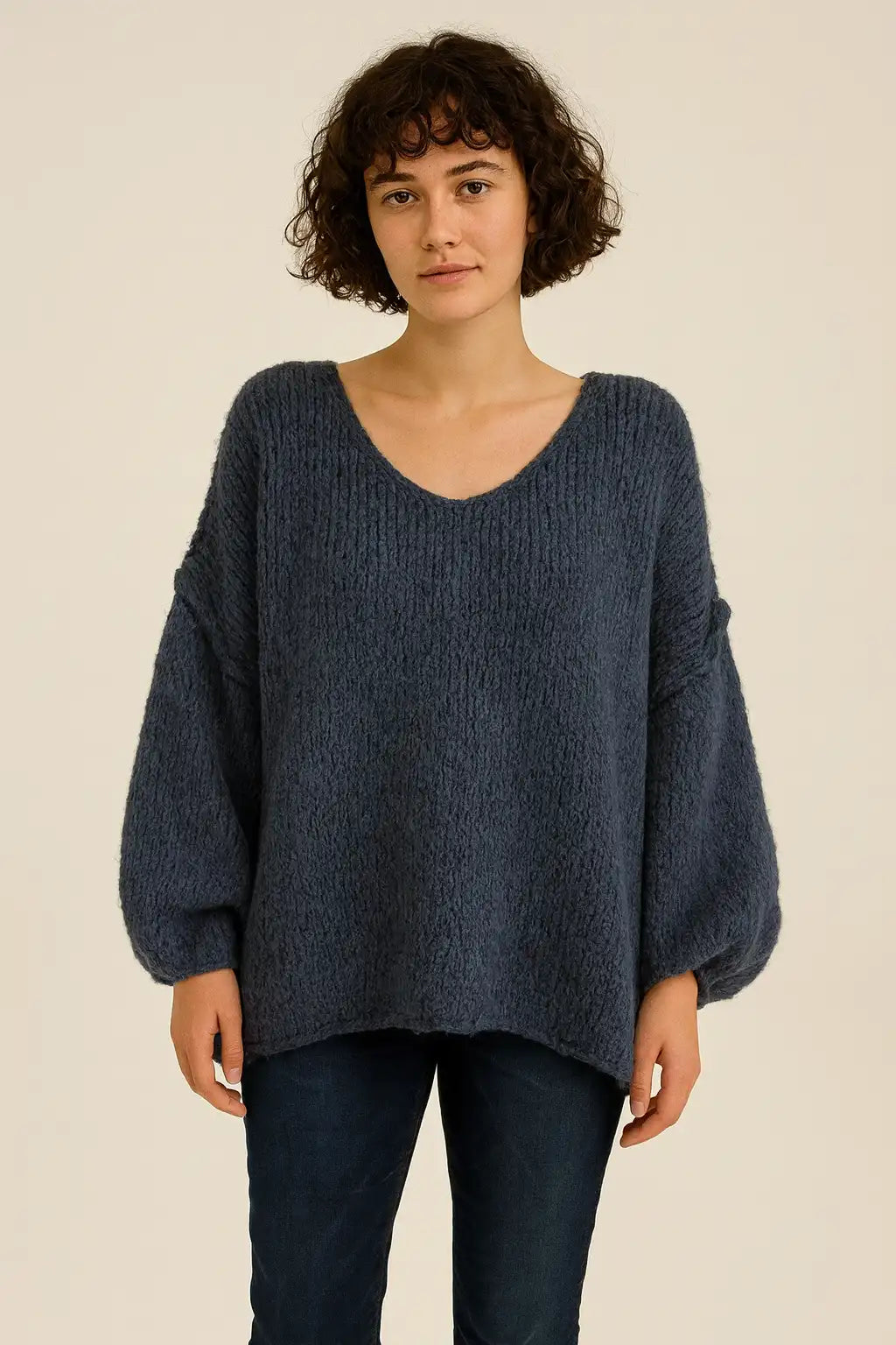 Wool Seam out Knit