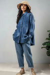 Zetaotto Washed Denim Shirt