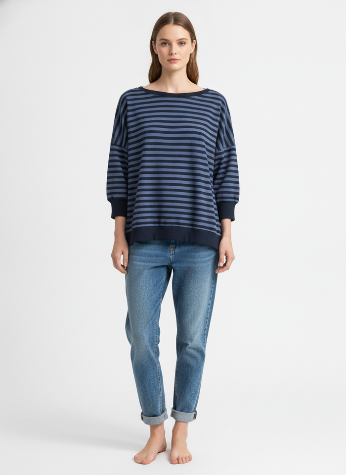 Made in Italy Stripe Chill Sweatshirt