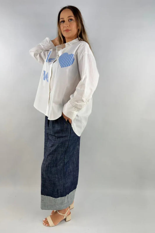 Made in Italy Love Heart Shirt