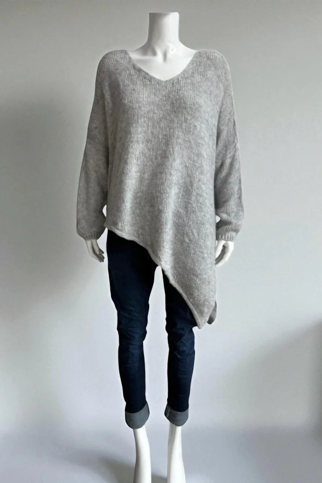 Made in Italy Wool Slant Knit
