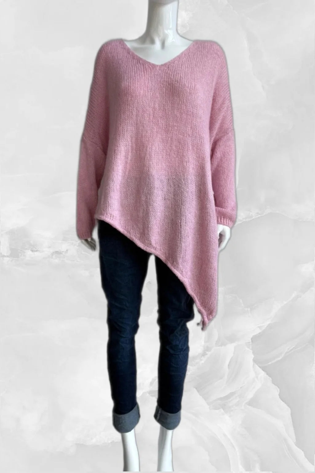 Made in Italy Wool Slant Knit