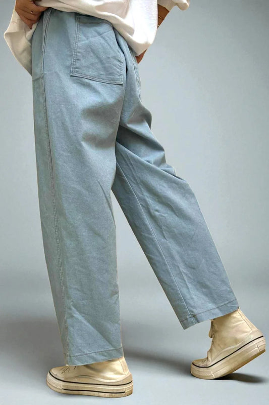 Women's High-Waisted Relaxed Fit Straight-Leg Jeans