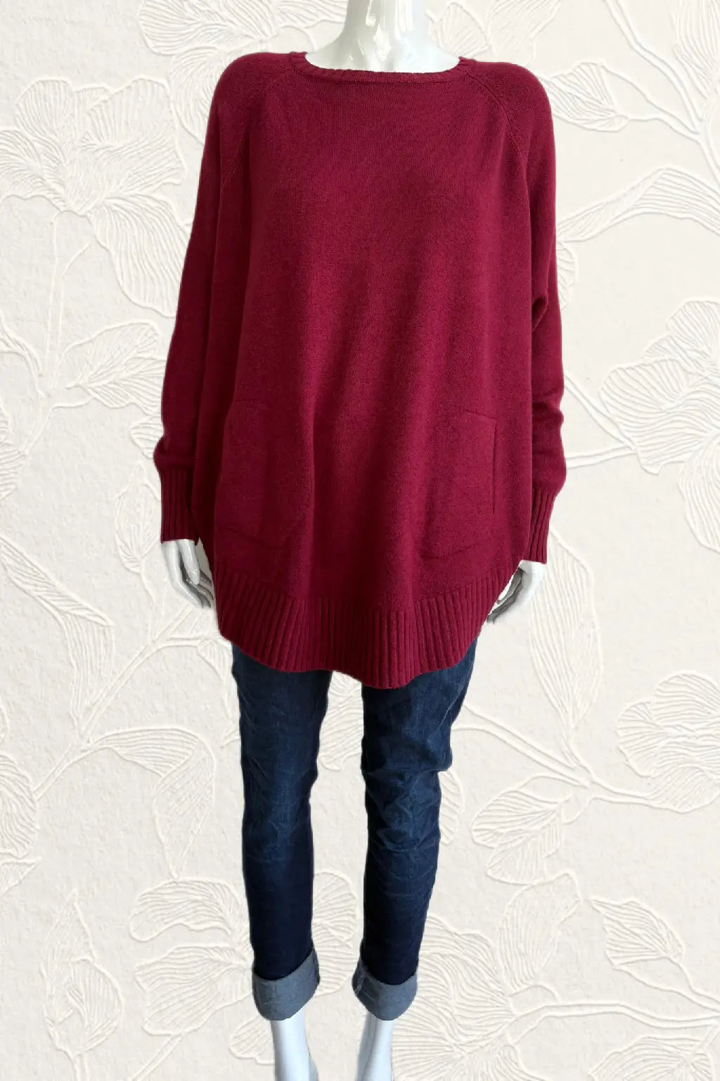 Made in Italy Soft Circle Bottom Knit