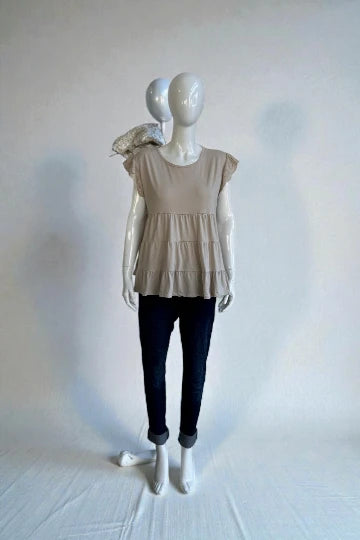 Made in Italy Jersey Broidery Top