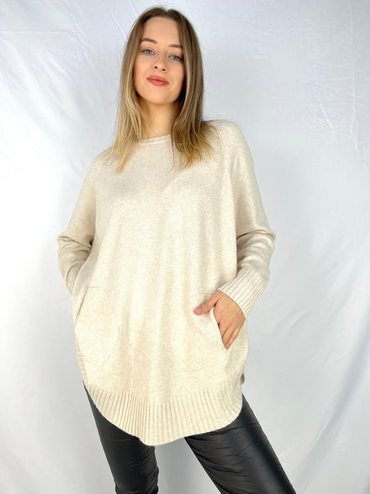 Made in Italy Soft Circle Bottom Knit