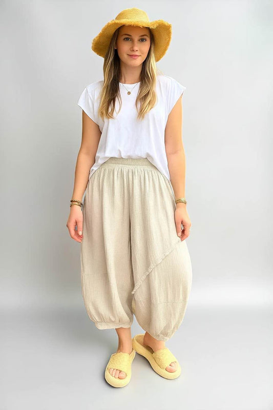 Cotton Frey Balloon Pant