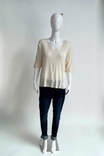 Made in Italy Fine Knit Top